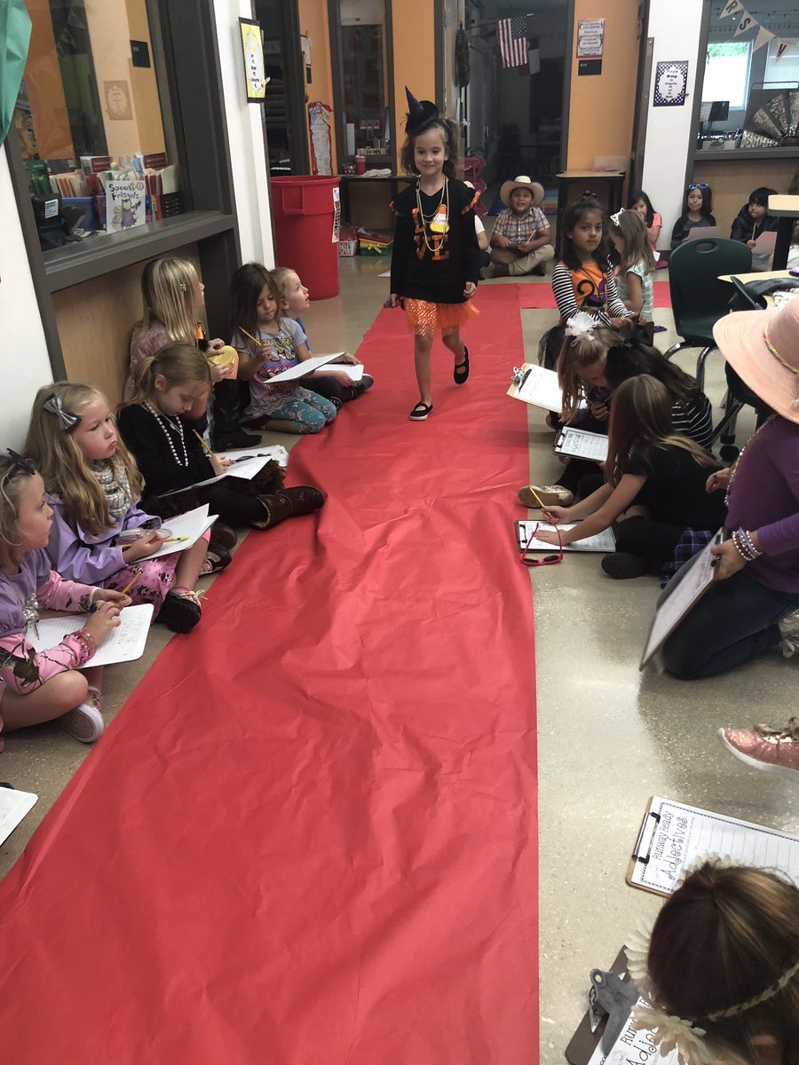 Fabra_Principal's tweet photo. What a better way for our @FabraFirsties to learn more about adjectives than with an Adjective Fashion Show! These kiddos hit the runway with some attitude! @FabraElem @BoerneISD #fabrafalcons #fashionshow #learningwithstyle https://t.co/llB8JTzVzW