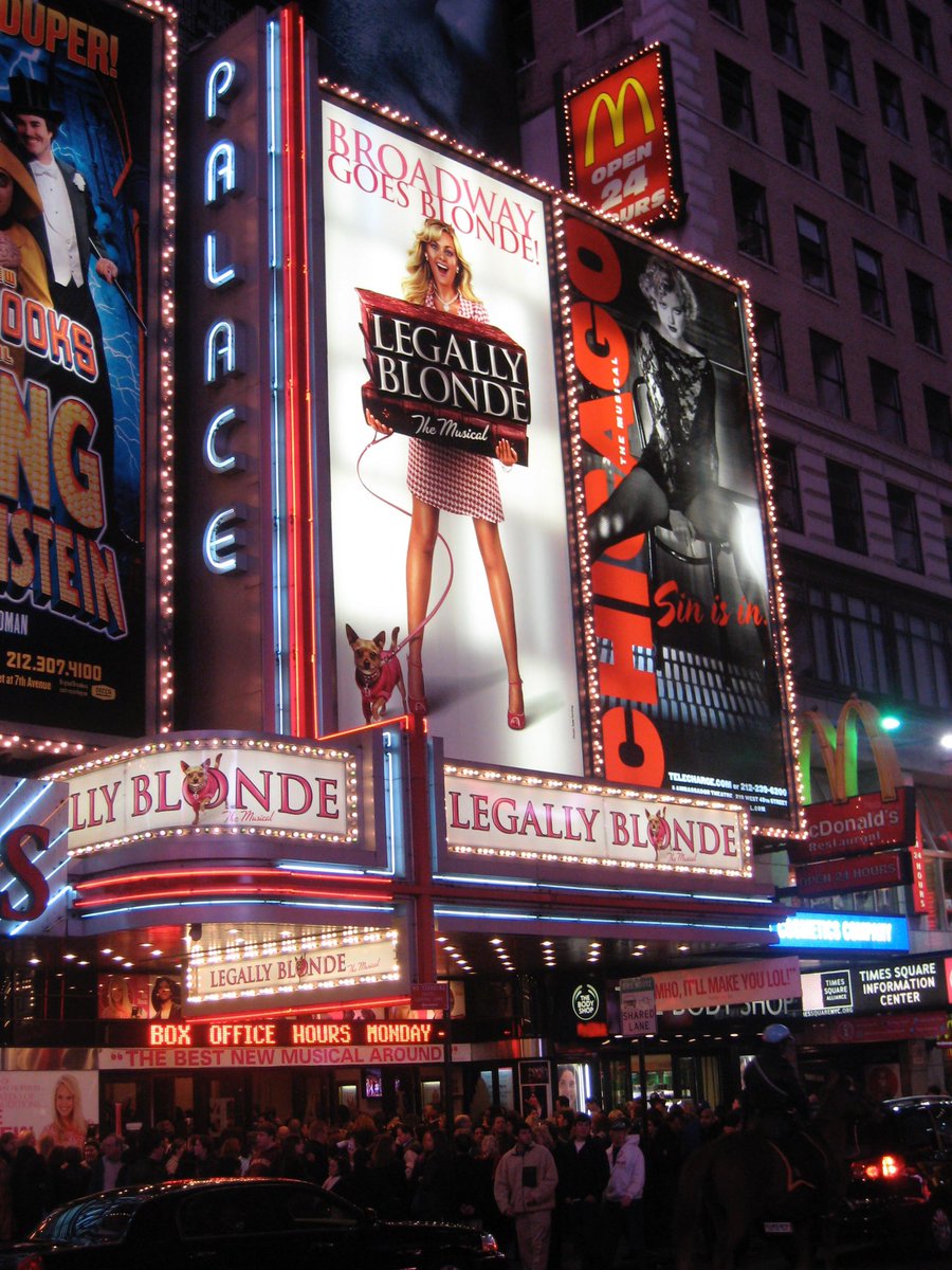 itsAdam's tweet photo. On this day 10 years ago, Legally Blonde closed on #Broadway. 💃🏻 #bonecake #snaps @official_orfeh @jammyprod @kateshindle @ChristianBorle @4BarryAnderson https://t.co/pi485pHtvD