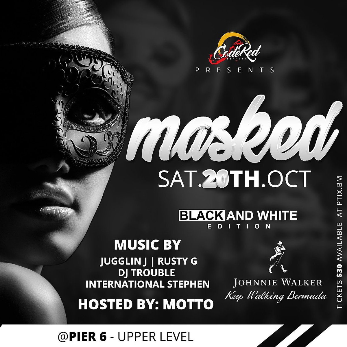 coderedbda's tweet image. Tomorrow  night oct 20 . We inside Pier 6 upper  for MASKED