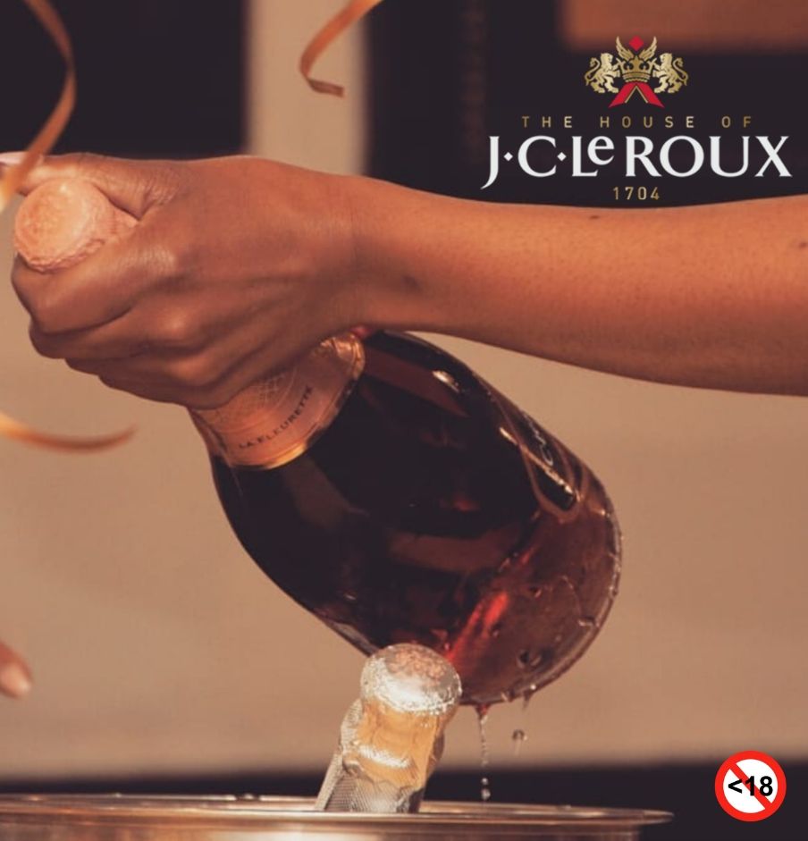 JCLeRouxNG's tweet photo. Cheers to the mutha-popping weekend. #ReleaseWhatsInside
#PopBottles #JcLeRoux #TurnUpInStyle #TGIF #Celebrate #SparklingWine https://t.co/R8MyAkymaT