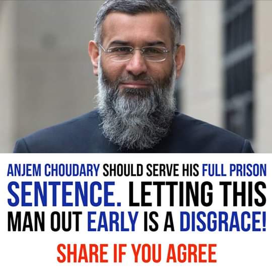 LittleMissFoxyy's tweet photo. A known terrorist, hate preacher,a threat to the British people and hes walking our streets, costing us millions! ...You couldnt make it up. Someone get there head out of there arse and chuck him and his family out of here. #LondonHasFallen https://t.co/hEEbc9dffz