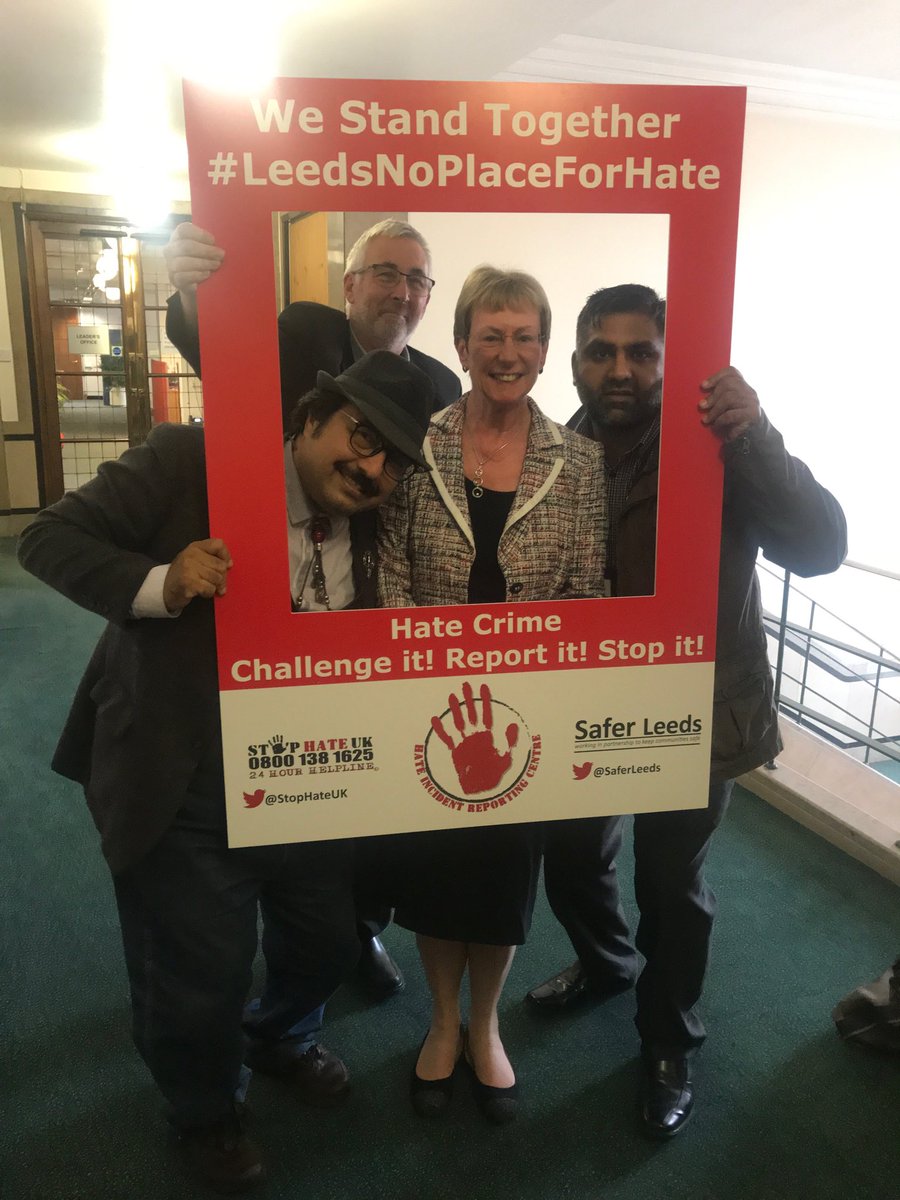 #LeedsNoPlaceForHate