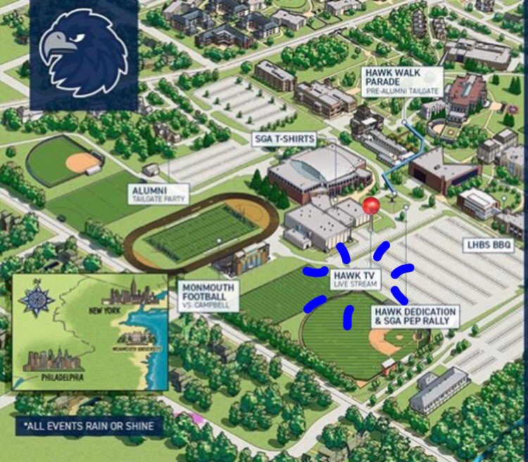 HawkTV12's tweet image. The Hawk TV Homecoming Broadcast is almost here!! Tomorrow from 10-12 outside of Boylan! We’ll be featuring a sports desk, alum interviews, and live music by @david__robson and @MalibuBandNJ 🤩