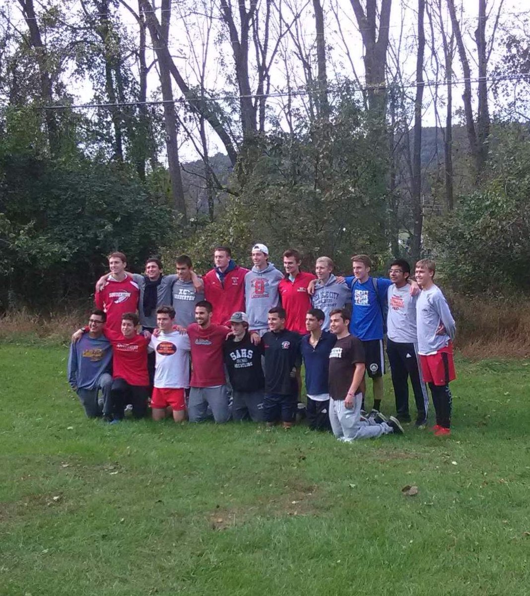 SoudyBoysTrack's tweet photo. Seniors enjoying their last SOL Continental XC Championship meet. https://t.co/gKaDAiNehj