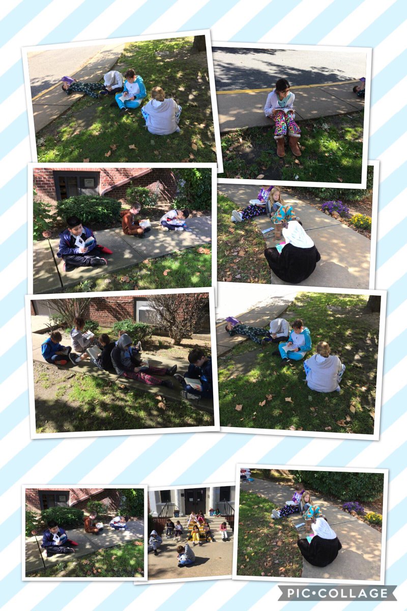 TinaMariePumo's tweet photo. Taking advantage of the beautiful weather on this #ComfyFriday #Booklove https://t.co/eg6DOQSFoq