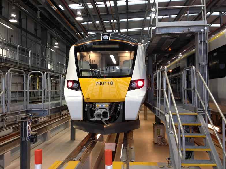13milepost's tweet photo. A night creature & weekend party animal for just over 2 years #StickyDigits number 110 staff training unit shortly to enter revenue use β‘οΈ #RightTimeRailway #Thameslink #ServiceDelivery #Class700 https://t.co/zPEAlgIwZ3
