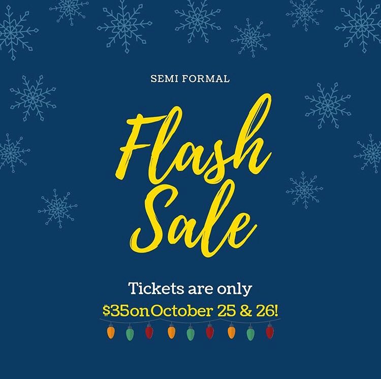 WyvernSAC's tweet photo. Hey WC! Did you see the news 👀
This year’s semi tickets are ONLY $35 during our flash sale! 
Buy your ticket next Thursday and Friday on SchoolCashOnline! https://t.co/WvMUrwrJ2y
