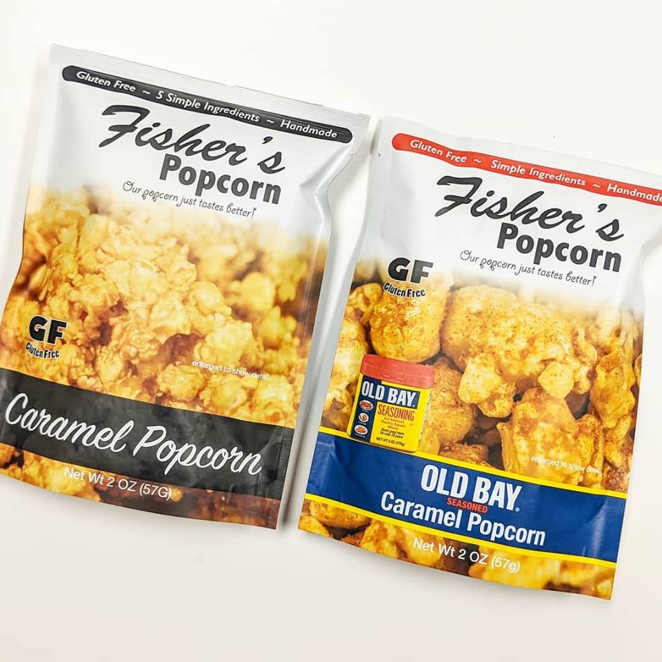 vendcentralinc's tweet photo. FISHER'S POPCORN in Vend Size! 2 Flavors NOW available - Caramel &amp; Caramel dusted with Old Bay! Great Product for a GREAT Price!
.
#vendcentral #vendcentralinc #vending #micromarket #newproducts #local #oldbay #fisherspopcorn #yum #shoplocal https://t.co/zZoV5SzFot