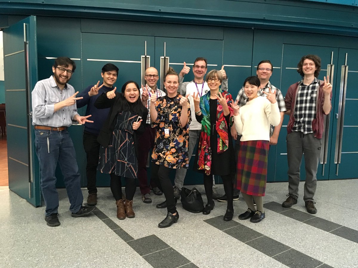 ffoulu18's tweet photo. Public voting winner 2018, Vice-Rector and organizing group. Congratulations VR Great :) https://t.co/7gBfacBhQr