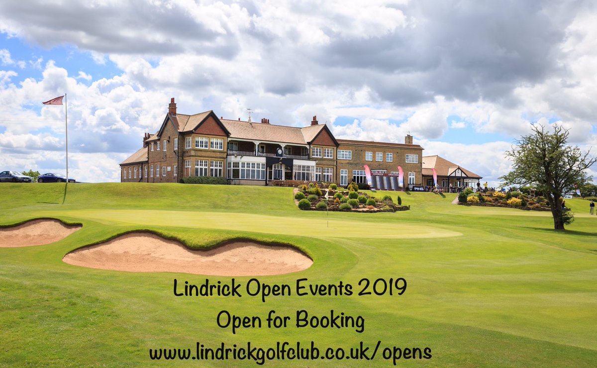 Open events available for booking lindrickgolfclub.co.uk