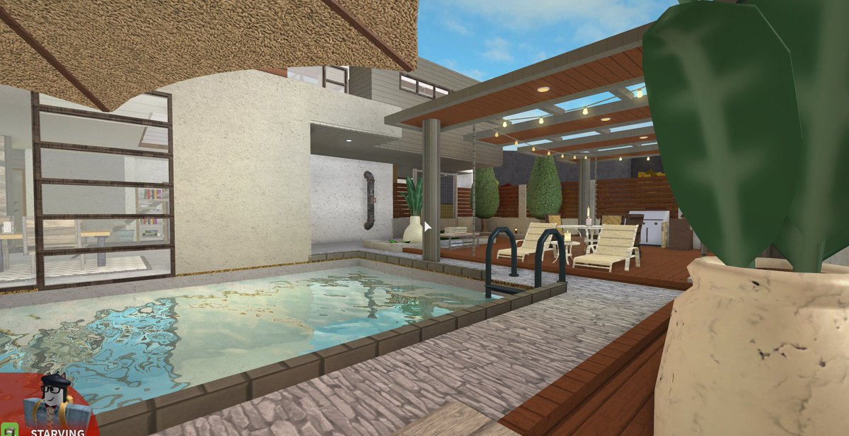 7 On Twitter Additional Backyard Photos Modern Family - robloxblocksburgmodern family home