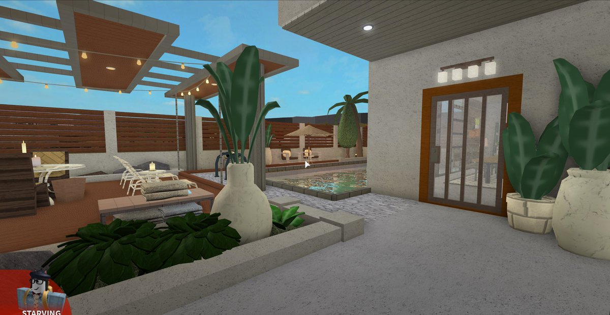 7 On Twitter Additional Backyard Photos Modern Family Home 239k Bloxburg Roblox Welcometobloxburg - roblox bloxburg welcometobloxburg house houseplants