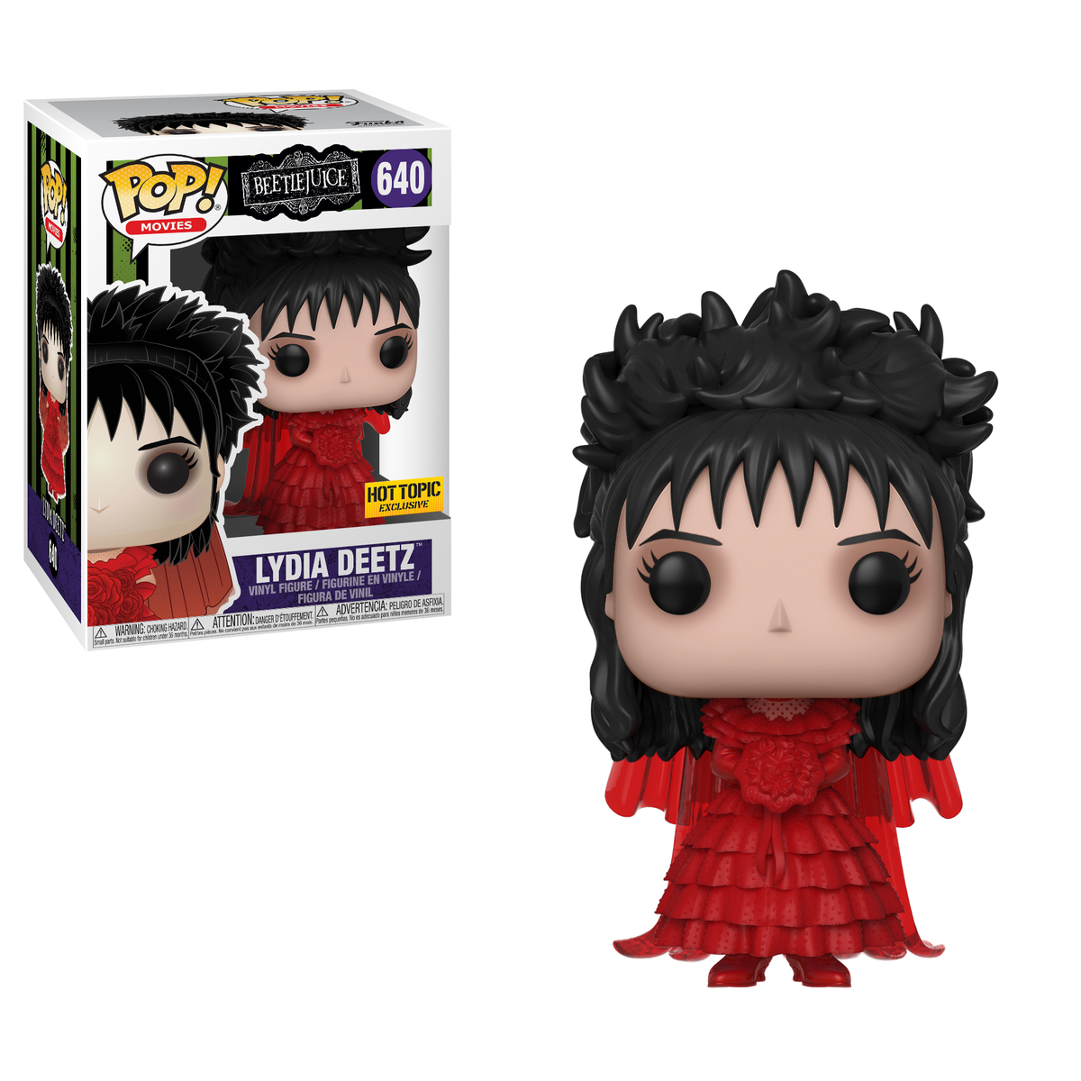 RT &amp; follow <a href="/OriginalFunko/">Funko</a> for the chance to win a <a href="/HotTopic/">Hot Topic</a> exclusive Lydia Deetz Pop!