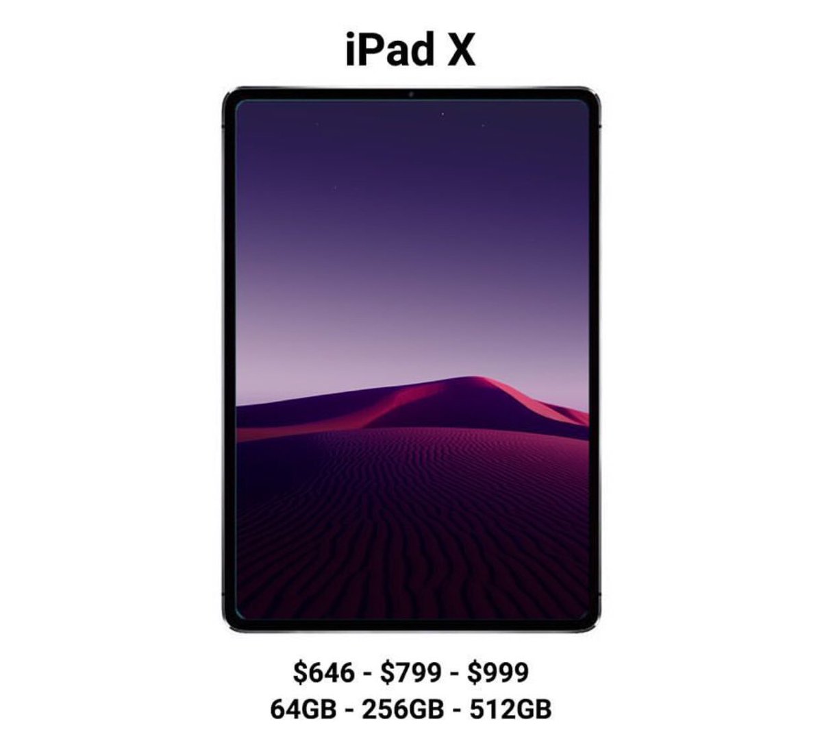 dhairyachandra's tweet photo. iPad X/Pro Releasing on 30th October ❤️

#iPhone #AppleEvent #ipadpro #ipad #ipadx #apple #AppleDay #AppleNews #trending #tech #TechNews https://t.co/87zt2O7o42