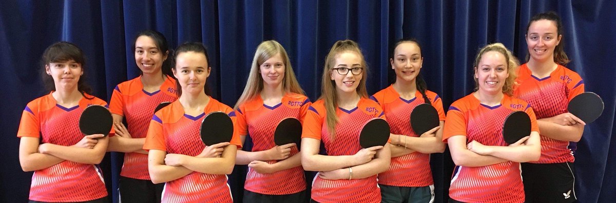 Here is our full team for Women’s British League in Wolverhampton - excited to be entering this event as <a href="/GlenburnTTClub/">Glenburn TT Club</a> for the first time. Great to have 8 young women all continuing to play the sport they enjoy - roll on the weekend 💪🏼🍀🏓#GTTC