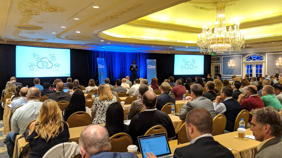 CleoNeverStops's tweet photo. Happy Friday! Where did the week go? #CleoConnect2018 is in the books. Thank you to all of our wonderful attendees and speakers for making this our most successful #CleoConnect yet. https://t.co/QuIP3kDGdf