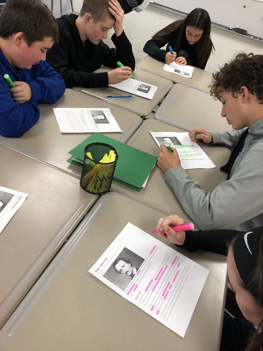 SComeauMillbury's tweet image. Learning about Poe through media, timelines, a biography, and his own quotes #stations #textsets #makingconnections