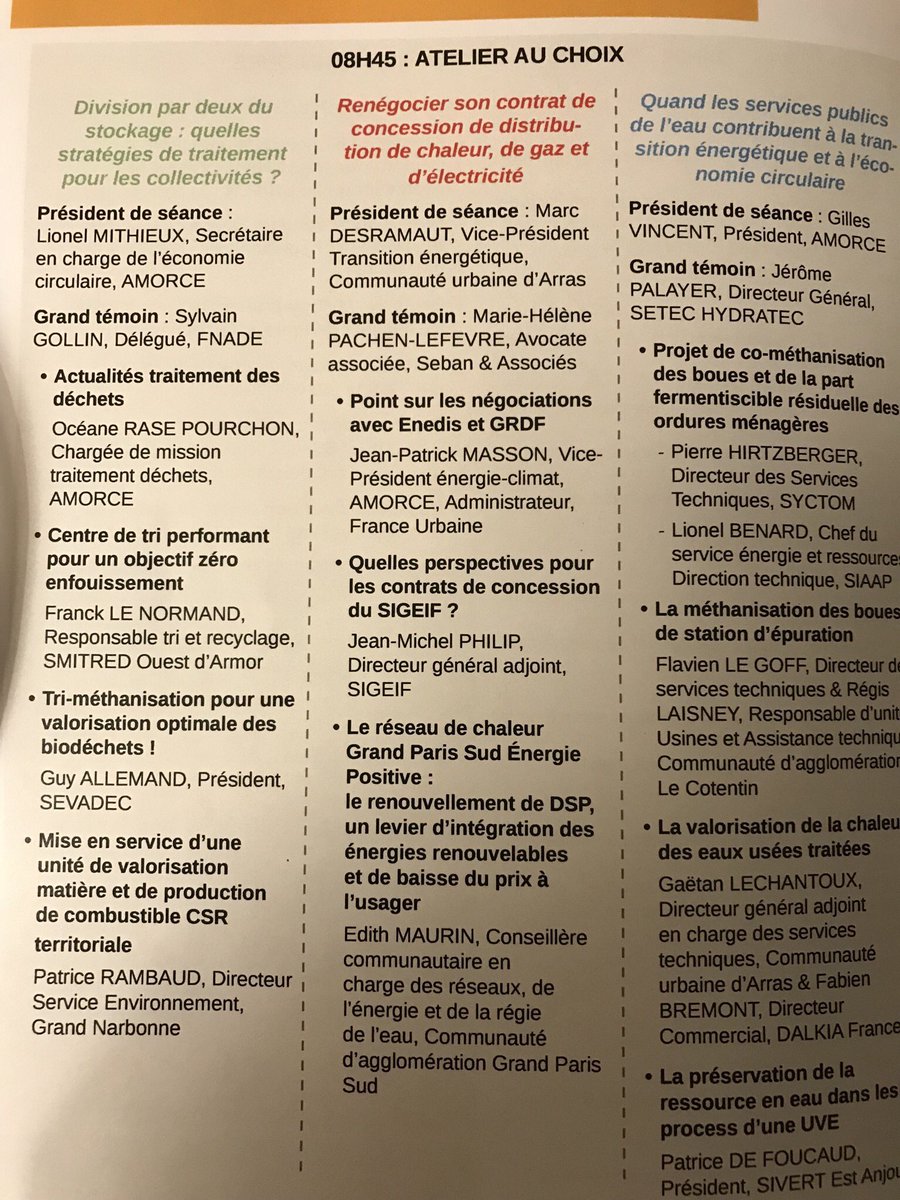 DesramautMarc's tweet photo. Matinée très active pour @GrandArras et @SMAV62 au #Congres2018 @AMORCE : atelier « renégocier son contrat de concession de distribution de chaleur d’électricité et gaz », le zoom sur la récupération de la chaleur des eaux usées traitées - energido » & discours de @brunepoirson https://t.co/GAB6OPhgmE