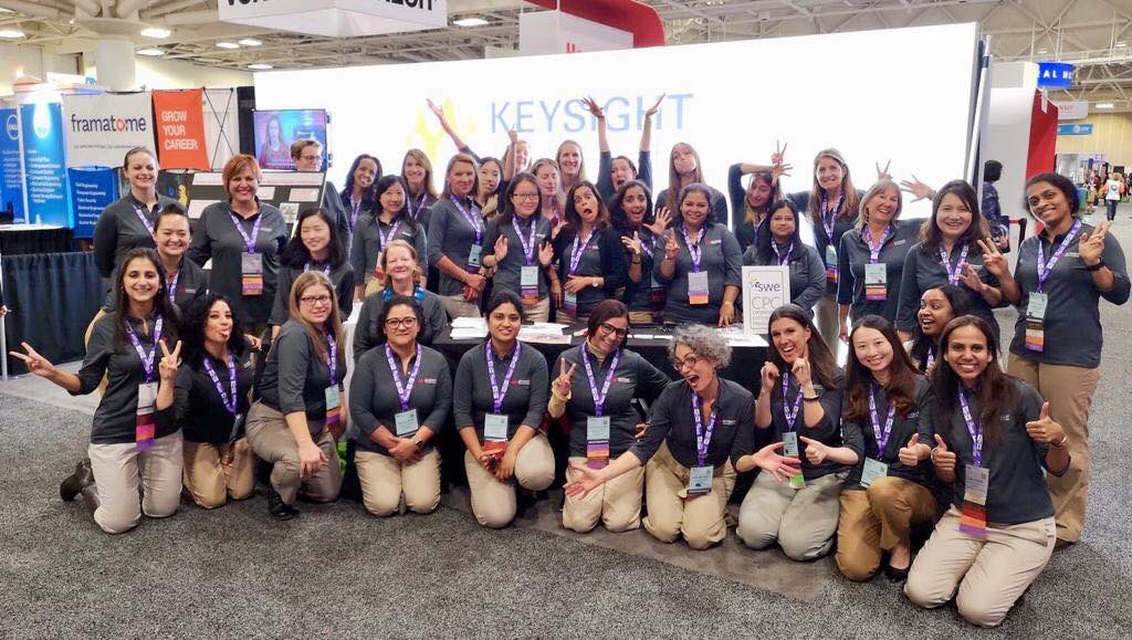 robinbc35's tweet image. Today is the day! Stop by and meet the women of Keysight at WE18 booth 273. Meet a great innovative company where fun and technology work together!! #WE18 #KeysightCareers #KeysightWE18
