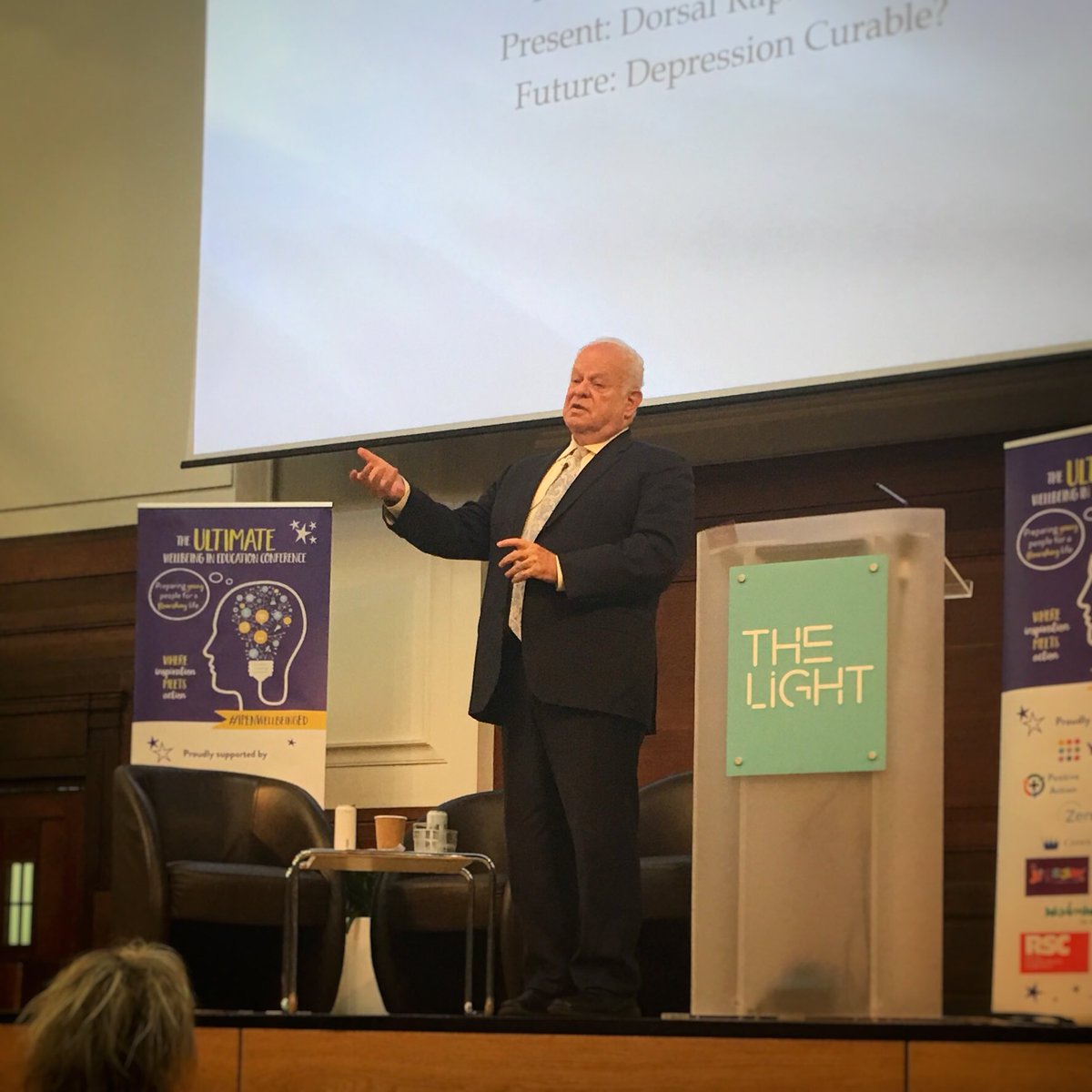 Wow. A fabulous ‘autobiographical’ walk through <a href="/MartinEPSeligma/">Martin E.P. Seligman</a>’s work: Learned Helplessness to Learned Optimism to Positive Psychology to ‘pre-spective’. The future is Positive Education and full of hope! #IPENWellbeingEd #positivepsychology #resilience #positiveeducation #hope