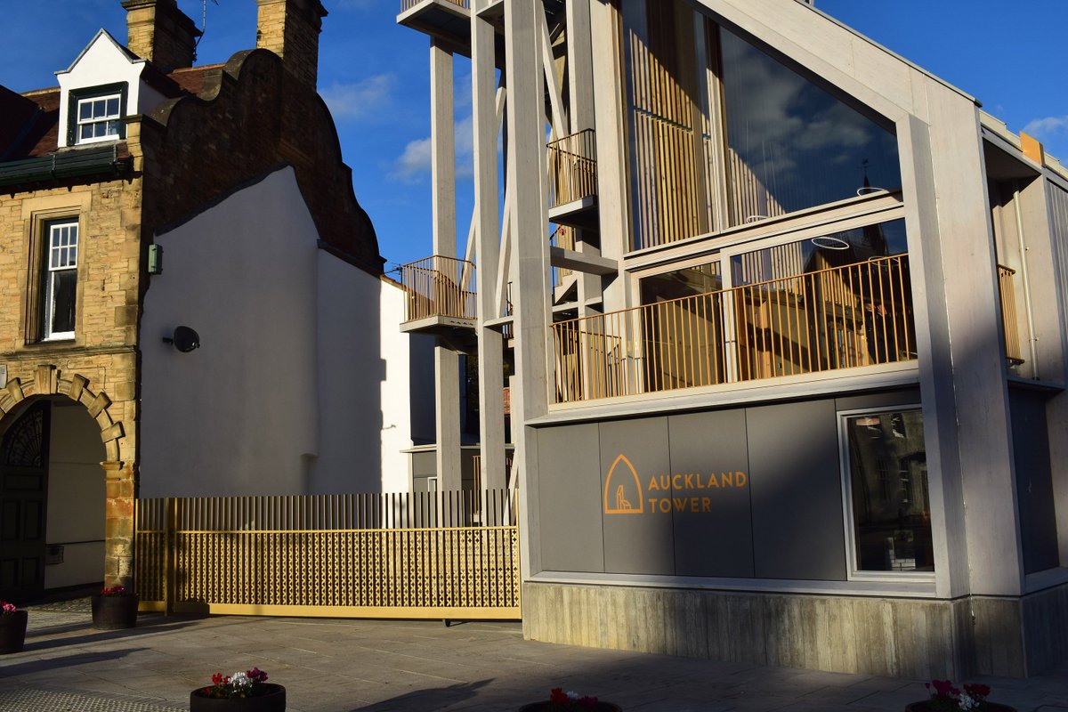 aucklandproject's tweet photo. The hoardings are down and the final touches are being made to Auckland Tower.

Take a look at our brand new sign! Be the first to see the new welcome centre, from 10am-3pm tomorrow. https://t.co/mUYwggwxeX