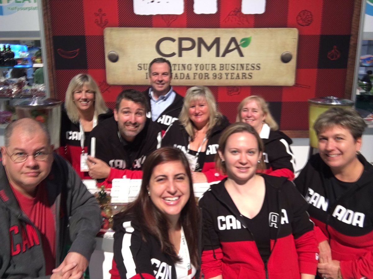 CPMA_ACDFL's tweet photo. Proud Canadians at @pma #freshsummit and we won’t apologize for it! #Sorry #TheEhTeam Come visit us at booth 243 https://t.co/sL17JD2SfJ