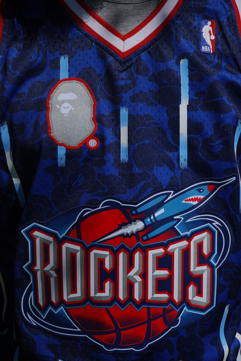 houston rockets bape jersey