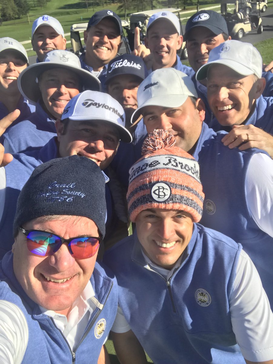 NJPGA's tweet photo. Team New Jersey with a group 📸 before they take on the @PhiladelphiaPGA in the Turnpike Cup: https://t.co/HhhWHmhzOg https://t.co/groOcN7zsl