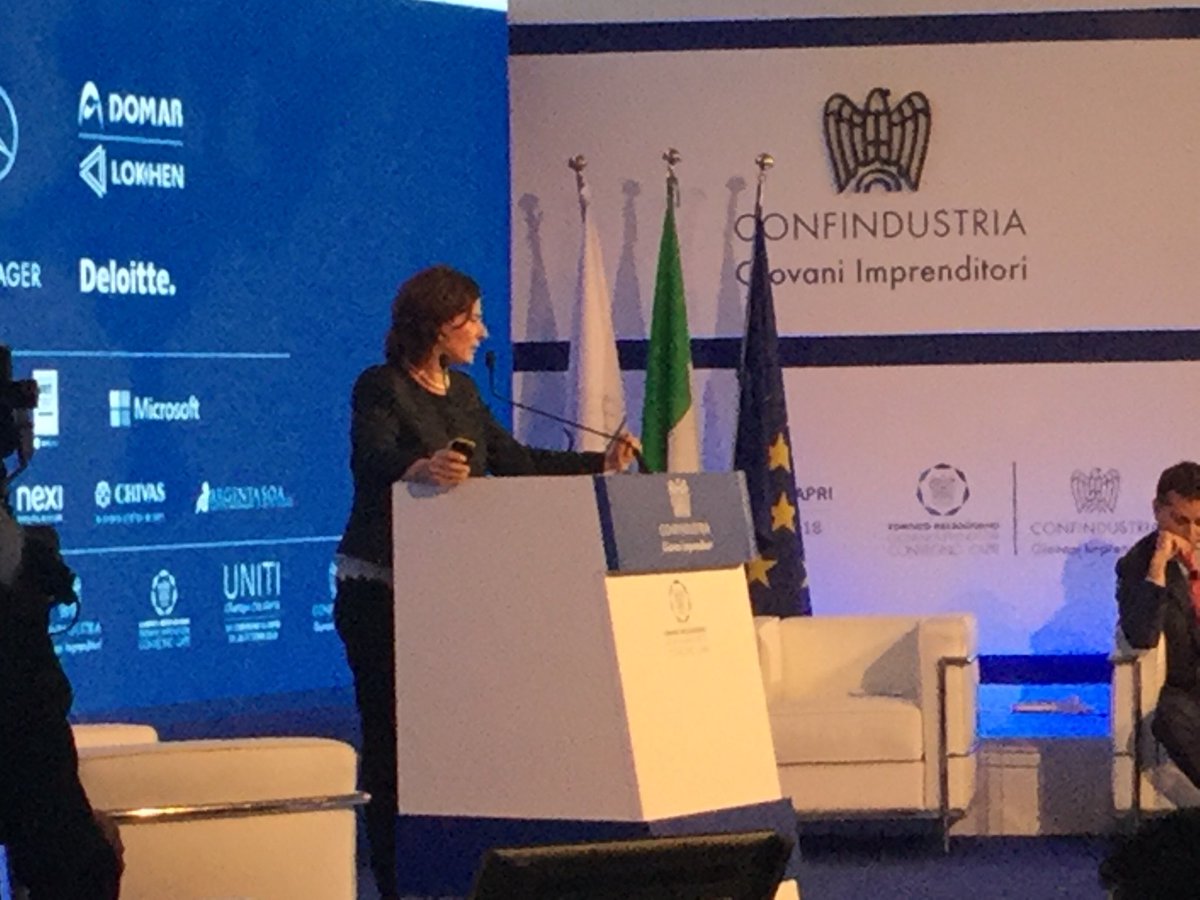 Italiani pensano che stabilità economica sia fondamentale.. menomale #uniti #capri18 @giconfindustria @wegisud @elenamelchioni @lorien_cons