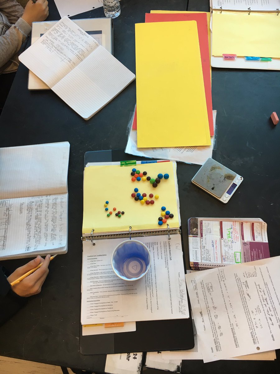FranciScience's tweet photo. All those isotopes!!! Calculating average atomic mass of “Candium” #berkleydiffence #mattermatters https://t.co/LcwcidYJ9G