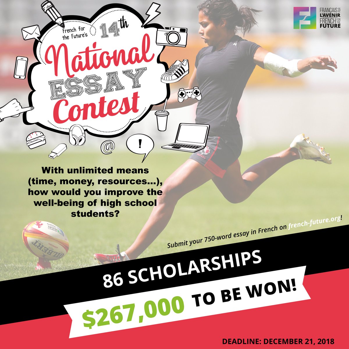 francaisavenir's tweet image. 👉 Découvrez @GlendonCampus, le campus bilingue de l'Université York! 👨‍🎓👩‍🎓 Cette année, Glendon offre 10 000 $ de bourses à gagner à l'occasion du Concours national de rédaction! 🖊️Discover @GlendonCampus, the bilingual campus of York University! #2018NEC #Glendon #CNR2018