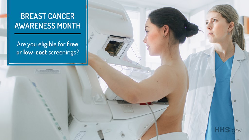 Breast Cancer Awareness Month week 3 - screenings