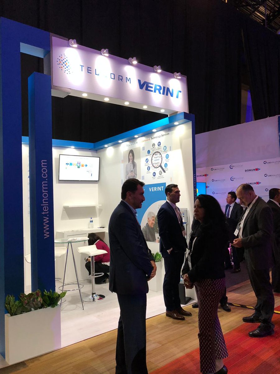VerintLatam's tweet photo. Gracias a nuestro socio de negocio #Telnorm por la invitación al evento más trendy de la industria financiera #Crevolution2018 llevado a cabo en México https://t.co/gU87bzU0nW