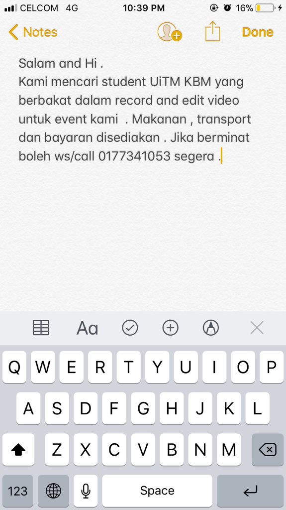 fxxtin_'s tweet photo. Mintak tolong rt. Terima kasih 😊 @nrUiTMkbm @HuresKbm @MppUitmkbm @finestkbm @hotourKBM @HotourK @Jpkuitmkbm https://t.co/0f6WP5MHoA