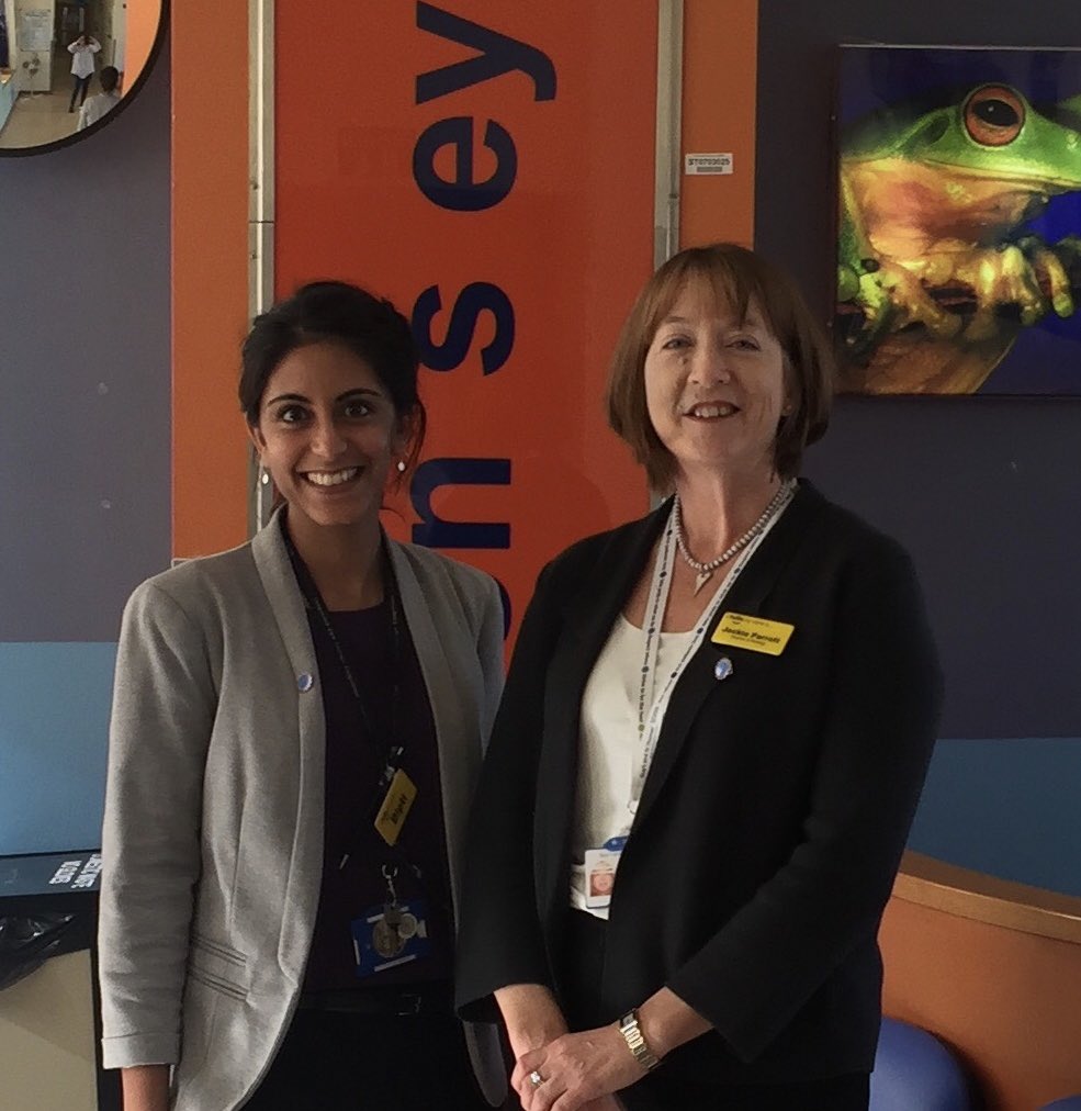 gsttOrthoptist's tweet photo. Thank you to Jackie Parrot, Director of Strategy from our board @GSTTnhs for visiting the #orthoptists in the eye department today! Seeing the scope and depth of our work #promotingAHPs #followbios #weahps #iseethedifference https://t.co/QZZDPBXdlQ
