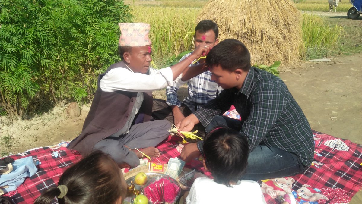 Wishing happy Dashain all..