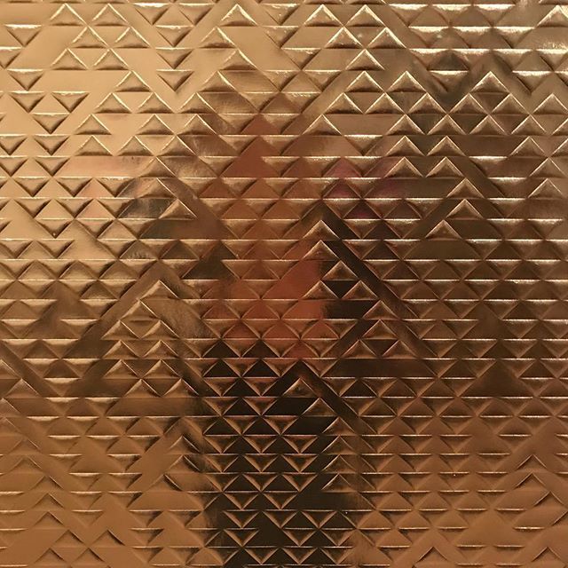 ksellersfrade's tweet photo. Embossed reflection #anniealbers @tate #weaving #printmaking #constructedtextiles #textiles #tactile https://t.co/0ZBaj9ZtSQ