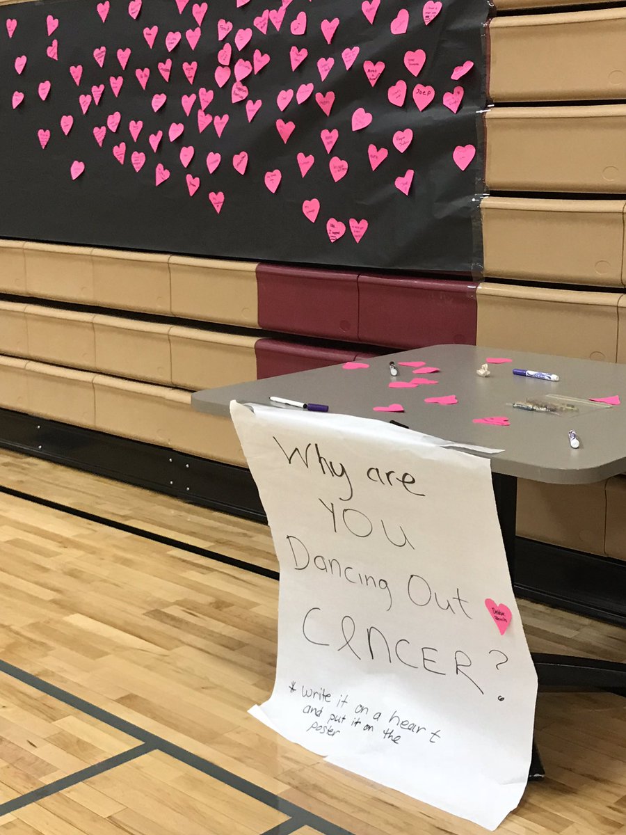 HHSRedRaidersPE's tweet photo. Dance Out Cancer Party in Pink is today during PE! Raising money and having fun for a great cause! #OneRaiderNation #growHHS #RaiderUp https://t.co/paQfEEd7Uo
