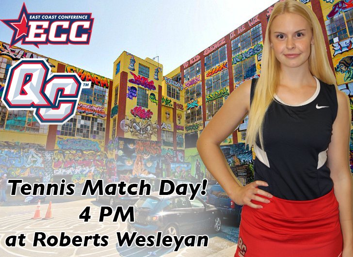 QCKnights's tweet photo. #QCWTEN begins its final weekend of regular-season play this afternoon at 4 p.m. with the Knights in Rochester to face Roberts Wesleyan College. Don't forget that next weekend is the ECC Women's Tennis Championships hosted by your Knights in Flushing!
#knightpride https://t.co/MGkXfvEGnq