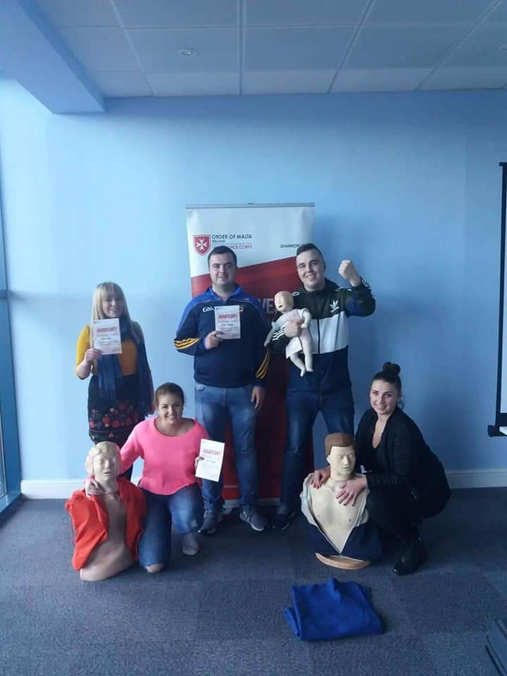 OrderofMaltaIRL's tweet photo. Some great work being done this week in counties Clare, Limerick and Cork with the great message of #Adamsgift being spread far and wide. Many more people this week are more aware of #CPR and what to do in an emergency.
#RestartAHeart #Savinglives #touchinglives #Changinglives https://t.co/VLAr49ULgx