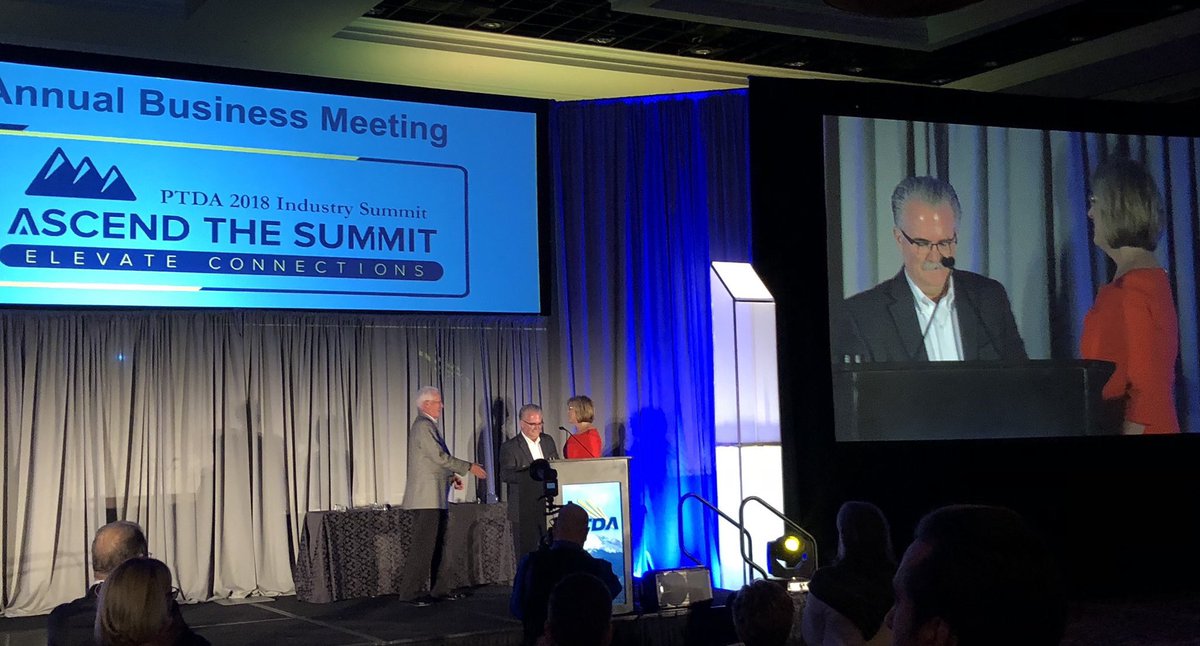 MIMotionInd's tweet image. Congratulations to Ellen Holladay, SVP &amp;amp; CIO at Mi, for being awarded the Wendy B. McDonald Award at this year's PTDA Industry Submit! @PTDAorg #expectmorewithmotion