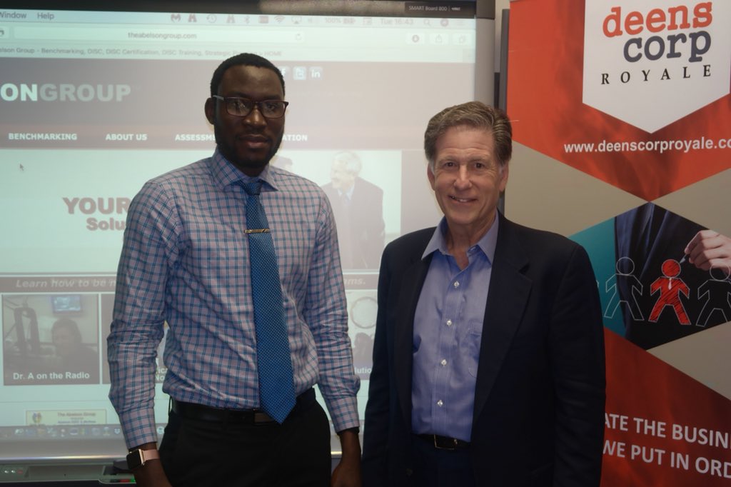 deenscorproyale's tweet photo. The Royale Chief @ShamAujara and a consultant Michael Abelson at #Houston2018 https://t.co/nSYKnDd5fp