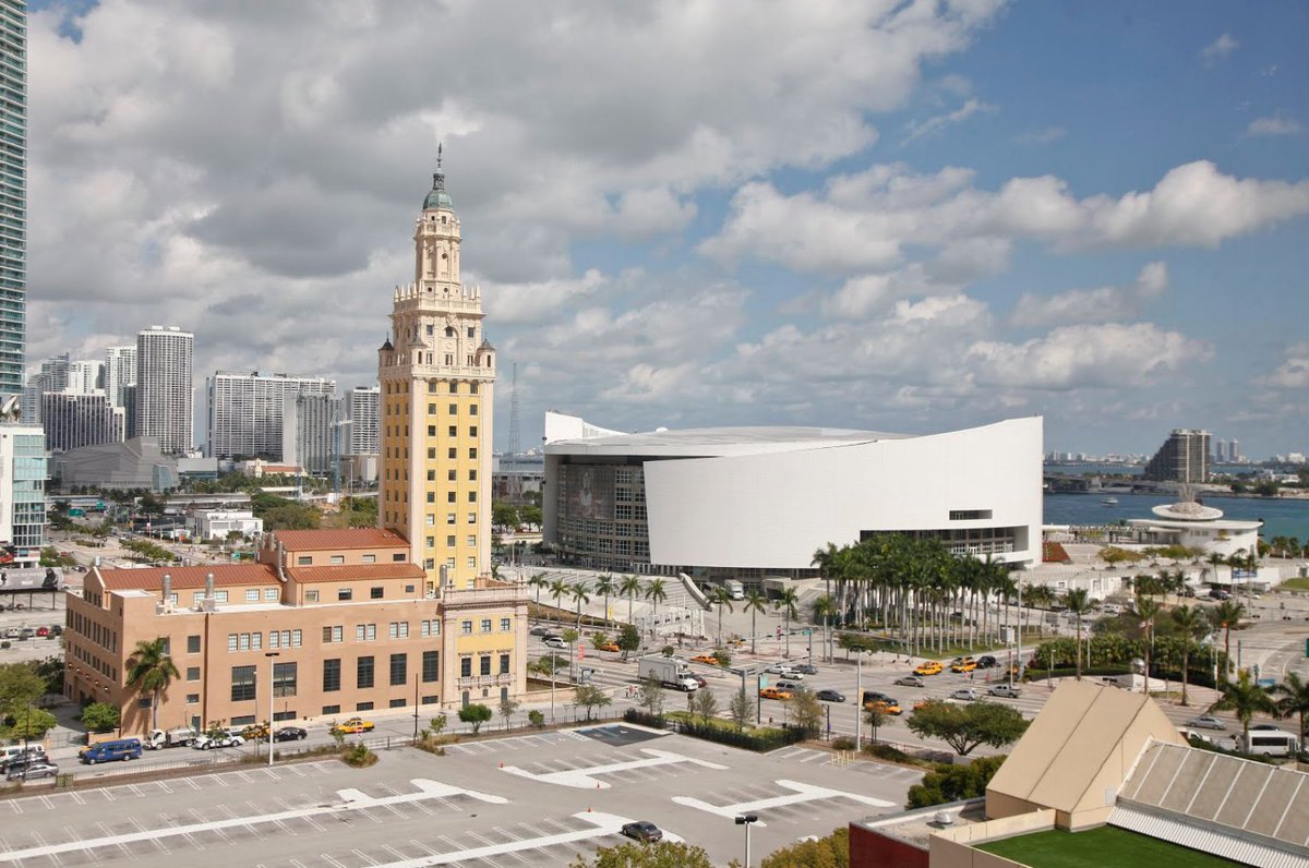 MiamiFreedomTower (@miafreedomtower) on Twitter photo Our <a href="/MiamiHEAT/">Miami HEAT</a> plays their first home game tomorrow and we will be cheering them on from across the street! Get in the Miami spirit and vote for the Freedom Tower at voteyourmainstreet.org/Miami. #BeMDC Our <a href="/MiamiHEAT/">Miami HEAT</a> plays their first home game tomorrow and we will be cheering them on from across the street! Get in the Miami spirit and vote for the Freedom Tower at voteyourmainstreet.org/Miami. #BeMDC
