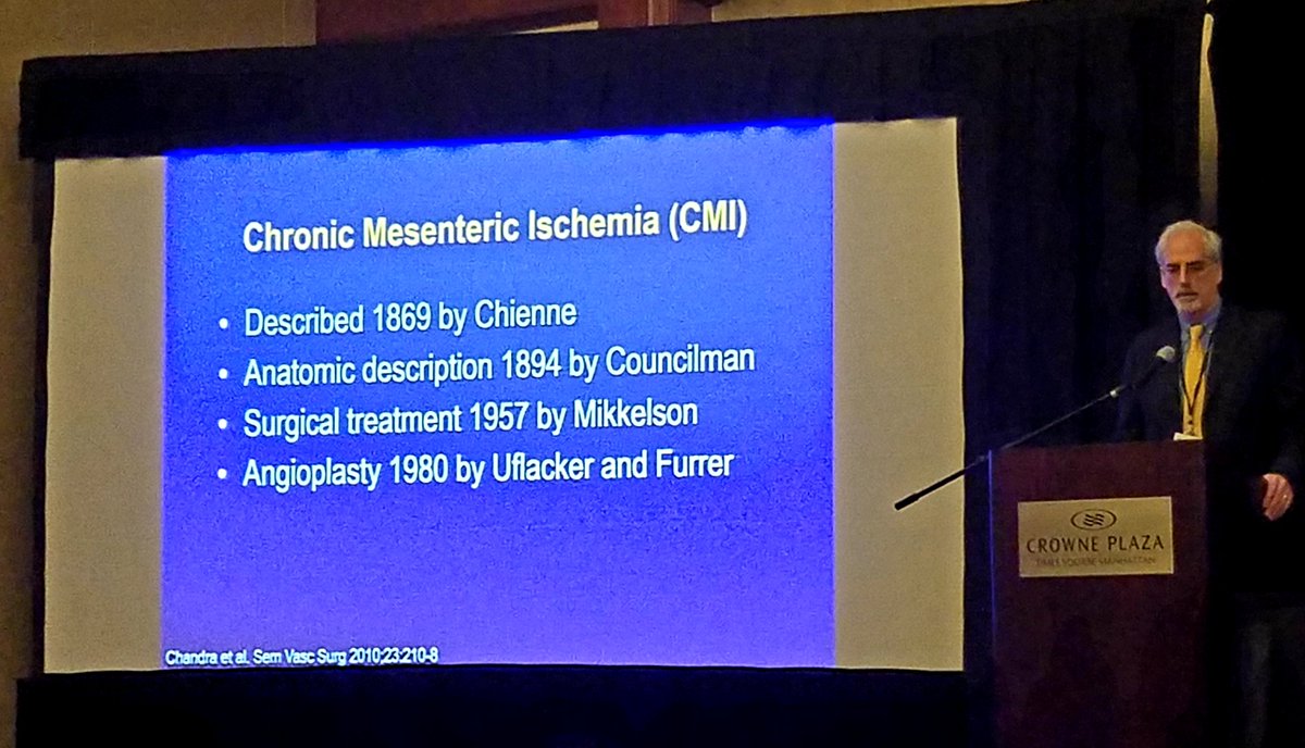 Honored to have Dr. John Kaufman give the Dr. Kurt Amplatz Keynote Lecture on Mesenteric Ischemia <a href="/DDInterventions/">ASDDI</a> 2018! #irad <a href="/SIRspecialists/">Society of Interventional Radiology</a> <a href="/SIRRFS/">SIR RFS</a> <a href="/SIR_ECS/">SIR ECS</a>