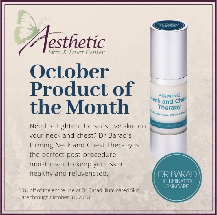 AgeLessInUS's tweet image. In honor of Breast Cancer Awareness month, the entire Dr Barad Illuminated Skin Care line is 10% off! WE BELIEVE that everyone deserves to look and feel their best, starting with great skin. #skincare #pittsburgh #aslc #dbisc