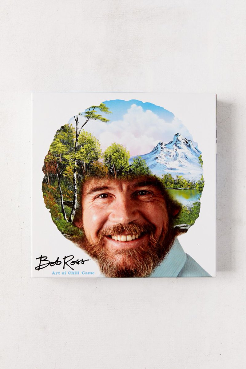 UrbanOutfitters's tweet photo. you might be chill, but are you Bob Ross Chill? 🌲🖌🎨
https://t.co/gjtLy3iu6A https://t.co/vgoWIllBMJ