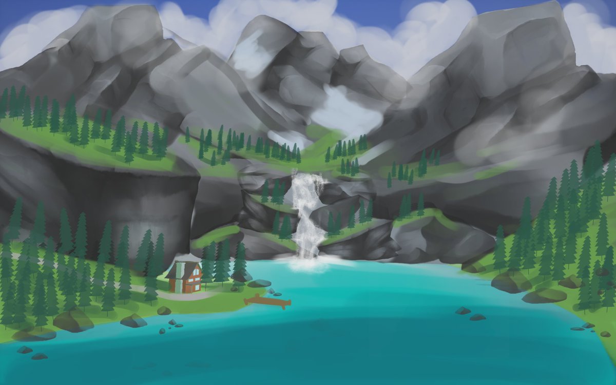 ClaireEWarren's tweet photo. Hi all I'm a Freelance 3D Artist who loves creating stylised work. I also make my own concept art. #ArtShare https://t.co/wOukIA5OeB