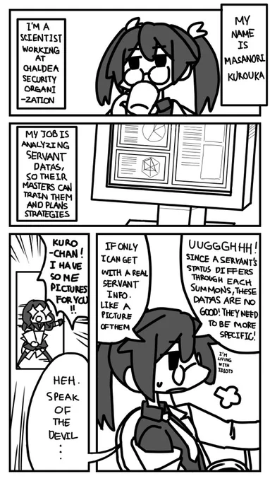 The alternate timeline where Fujimaru Ritsuka doesn't exist

#fgo 