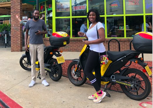 MuvingUSA's tweet photo. The easiest way to put a smile on your face is to ride off one of our clean, quick and green Muvings. Get out and try one out today! #getmuving #happy #muvingusa #seeatlanta https://t.co/6mVQD51dXZ