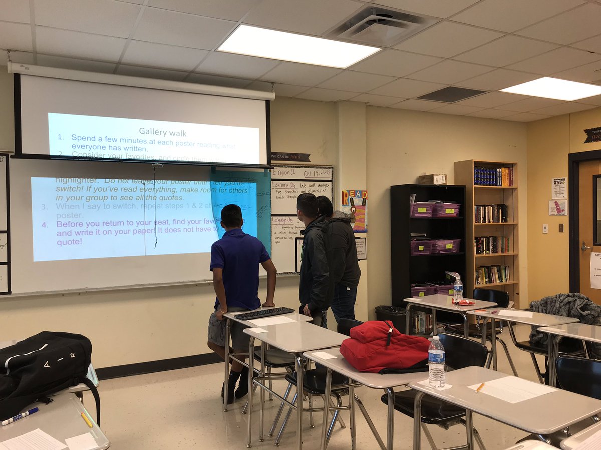English2Team's tweet photo. #WhyIWrite Gallery Walk! https://t.co/KmjDk82Ezp